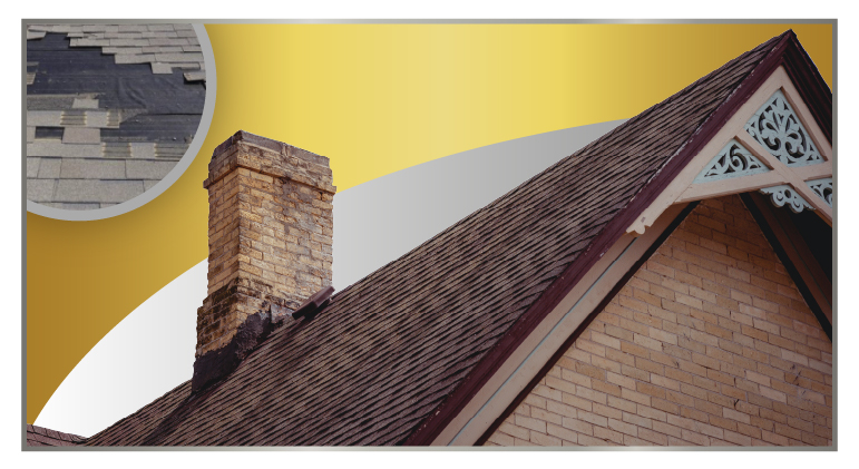 Wind damage to roof shingles: get your property inspected ASAP!